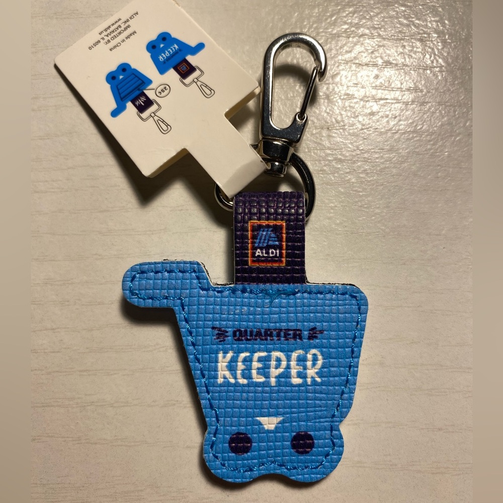 Aldi Keychain Quarter Keeper